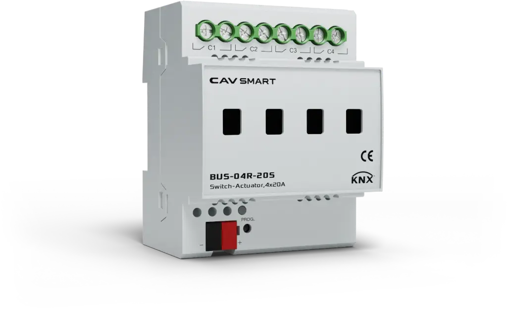KNX 4路20A开关模块