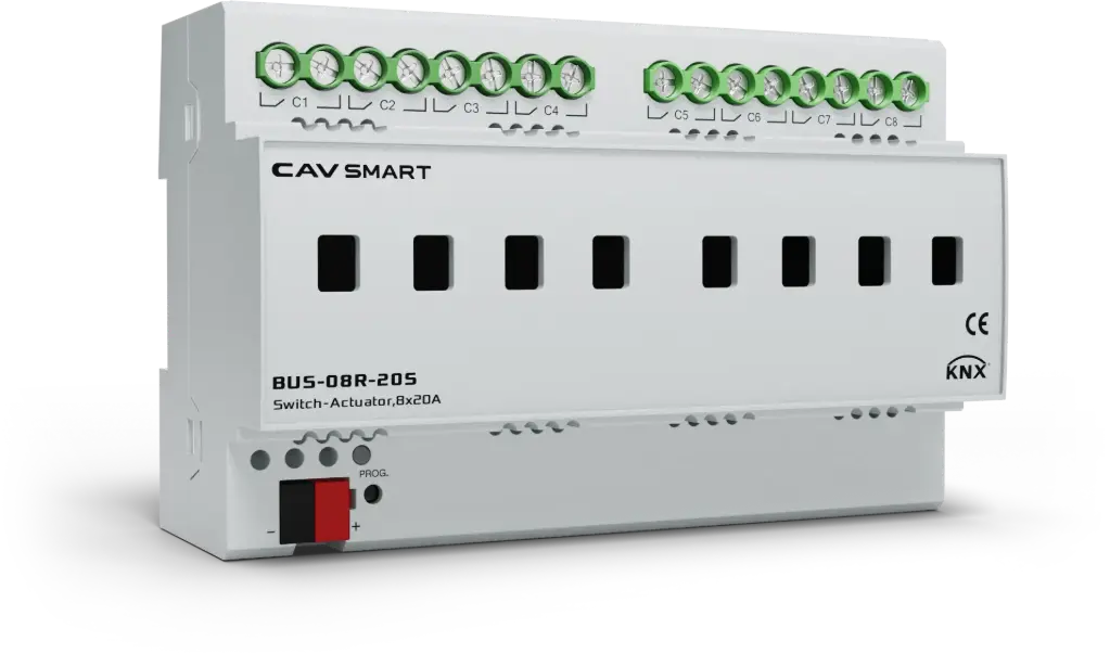 KNX 8路20A开关模块